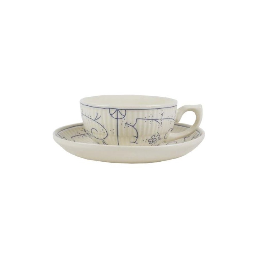 Servies Royal Boch | Copenhague Kop & Schotel 0,25L.