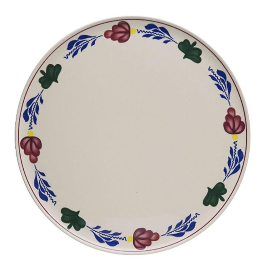 Servies Royal Boch | Boerenbont Bord 32,5Cm.