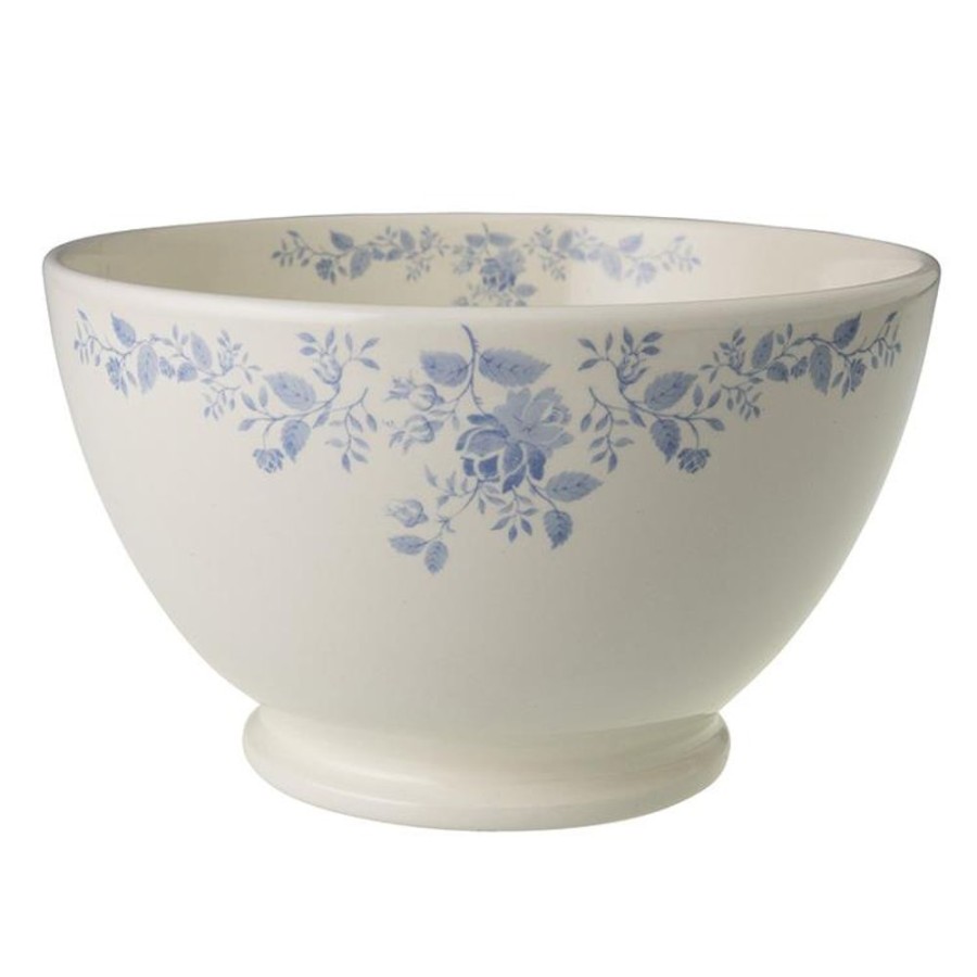 Servies Royal Boch | Fleurs Bleues Kom Op Voet 22,5Cm Decor.