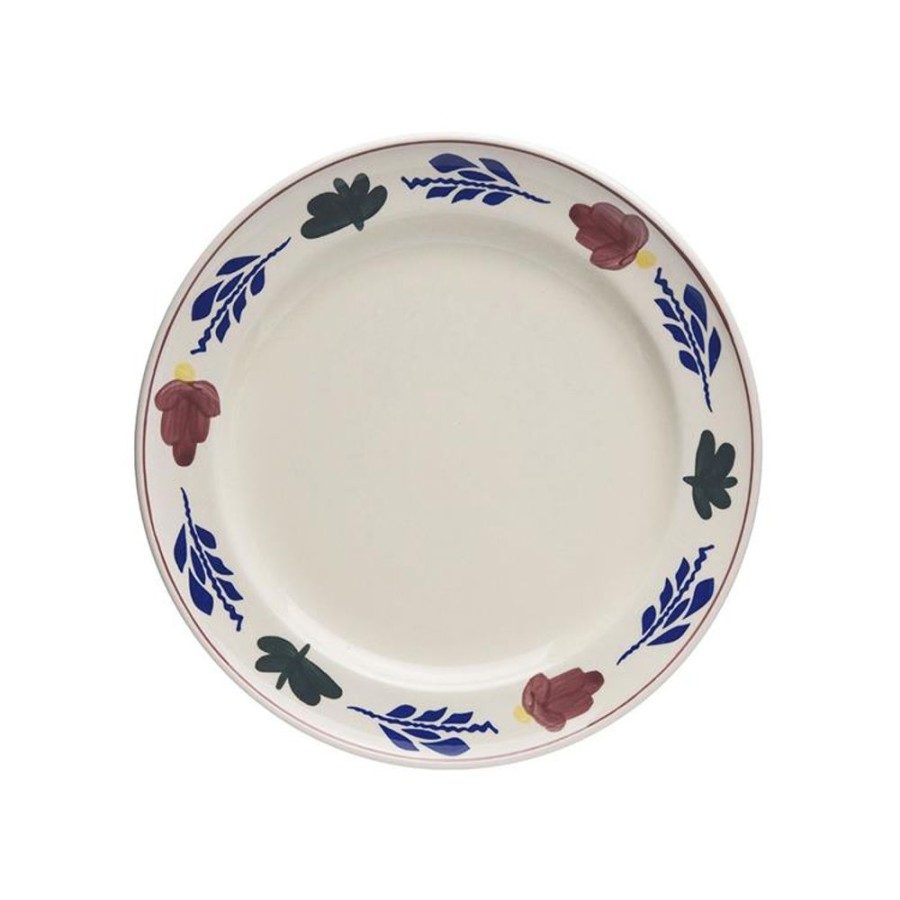 Servies Royal Boch | Boerenbont Bord 25,5Cm.