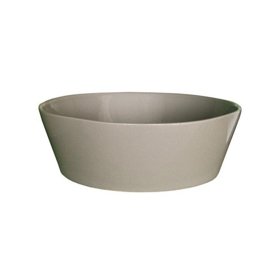 Servies Royal Boch | Royal Multiple Conics Schaal Taupe 36Cm.