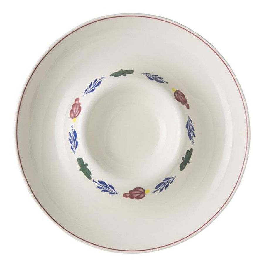 Servies Royal Boch | Boerenbont Snackschaal 33Cm.