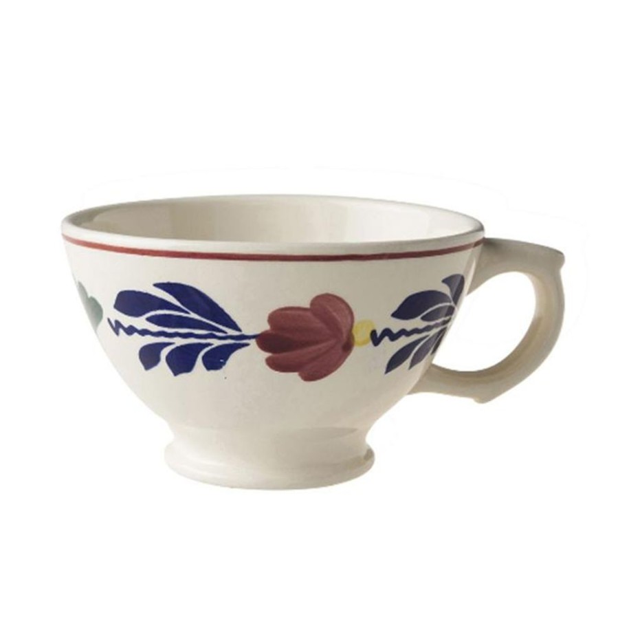 Servies Royal Boch | Boerenbont Kom Met Oor Royal 13Cm.